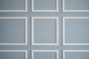 Picture frame wainscoting